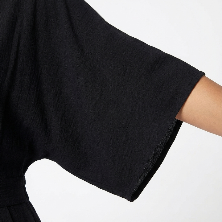 Rosie | Women’s Elegant Wide-Leg Jumpsuit with Half Sleeve