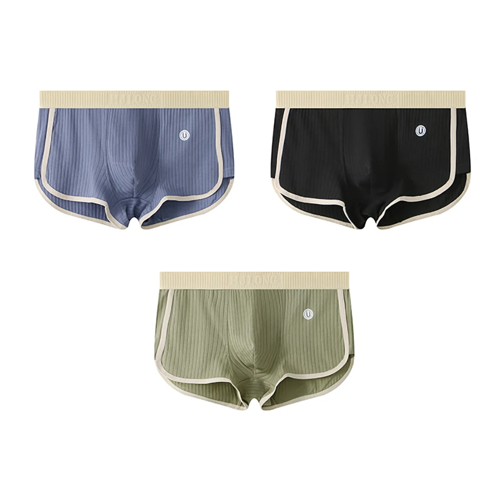 Harrington Oxford | Men Daily Wear Boxer Briefs Color-Blocked