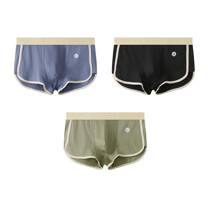 Harrington Oxford | Men Daily Wear Boxer Briefs Color-Blocked