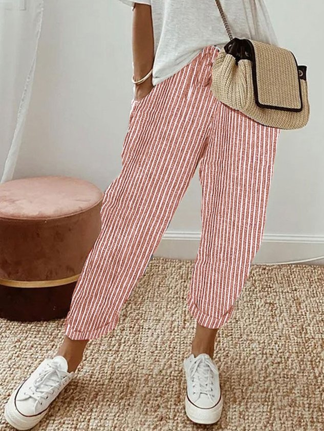Grace | Women’s Relaxed Casual Trousers with Drawstring Waist