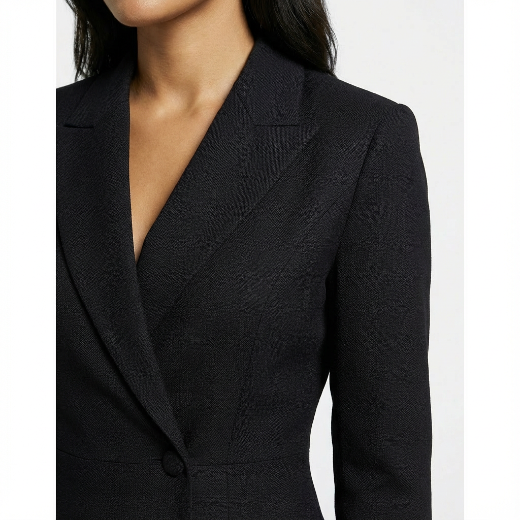 Women's Blazer Midi Dress | Button Front