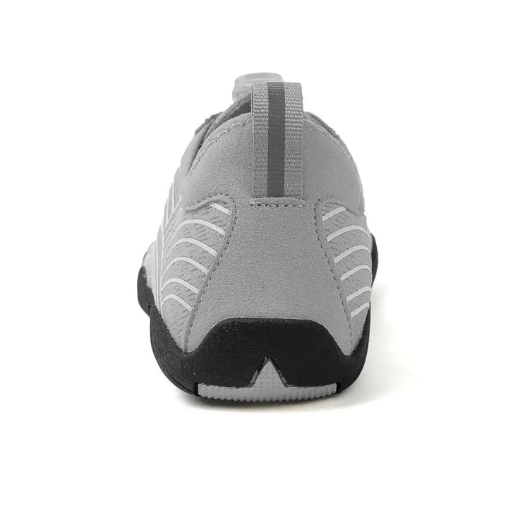 Everyday Wear Lace-Up Barefoot Shoes with Heel Pull Tab