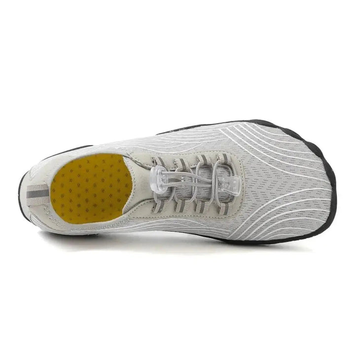 Everyday Wear Lace-Up Barefoot Shoes with Heel Pull Tab