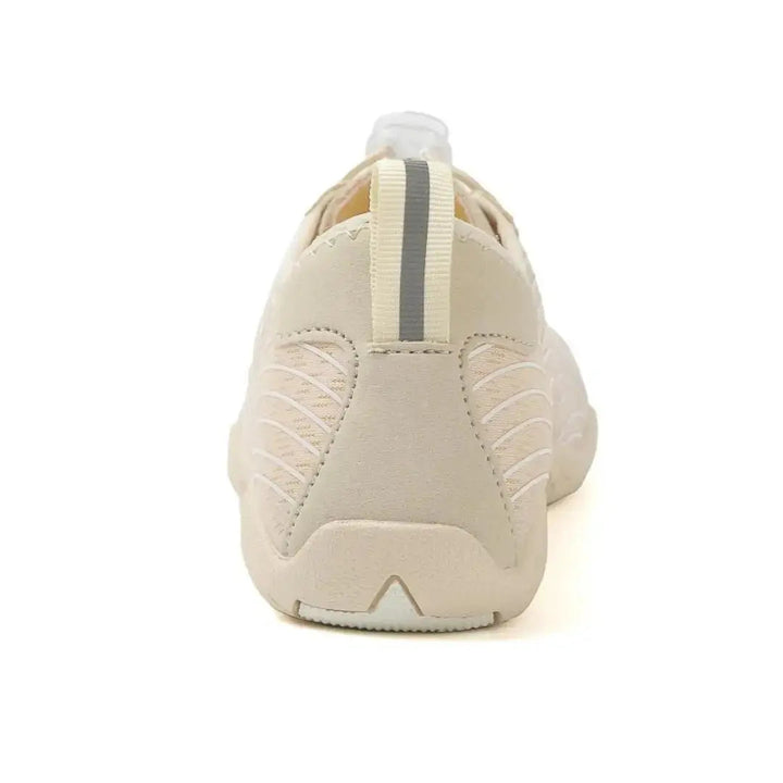 Everyday Wear Lace-Up Barefoot Shoes with Heel Pull Tab
