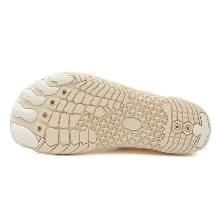 Everyday Wear Lace-Up Barefoot Shoes with Heel Pull Tab
