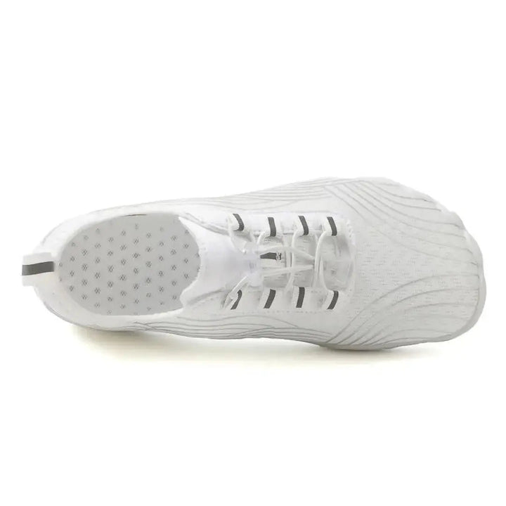 Everyday Wear Lace-Up Barefoot Shoes with Heel Pull Tab