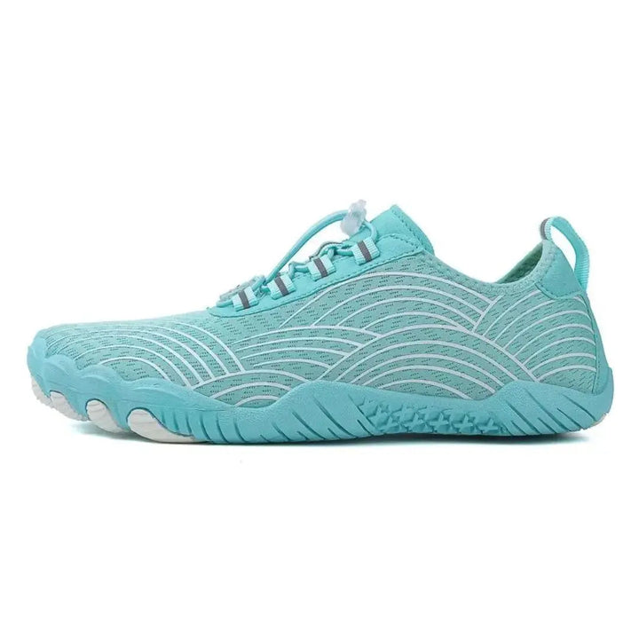 Everyday Wear Lace-Up Barefoot Shoes with Heel Pull Tab