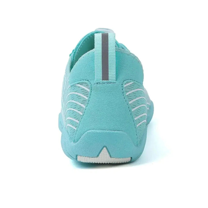 Everyday Wear Lace-Up Barefoot Shoes with Heel Pull Tab
