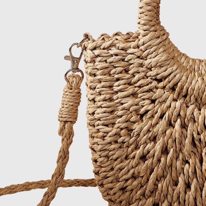 Clara | Women’s Summer Beach Hand Bag with Round Handles