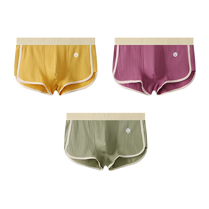Harrington Oxford | Men Daily Wear Boxer Briefs Color-Blocked