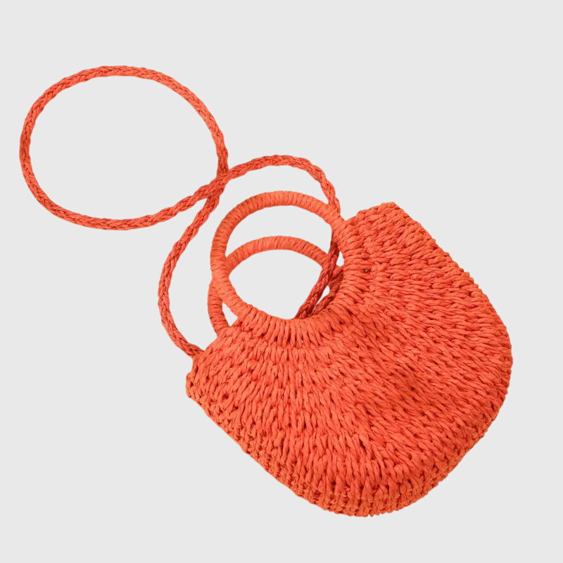 Clara | Women’s Summer Beach Hand Bag with Round Handles