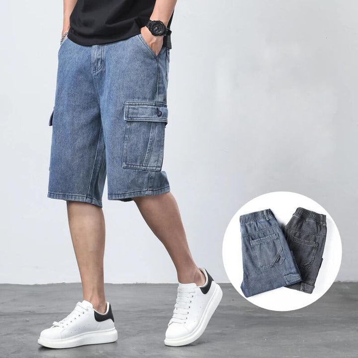 James | Men’s Casual Spring Cargo Shorts with Flap Pocket