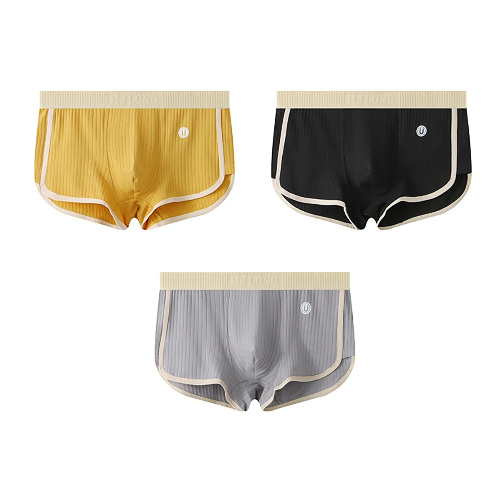 Harrington Oxford | Men Daily Wear Boxer Briefs Color-Blocked