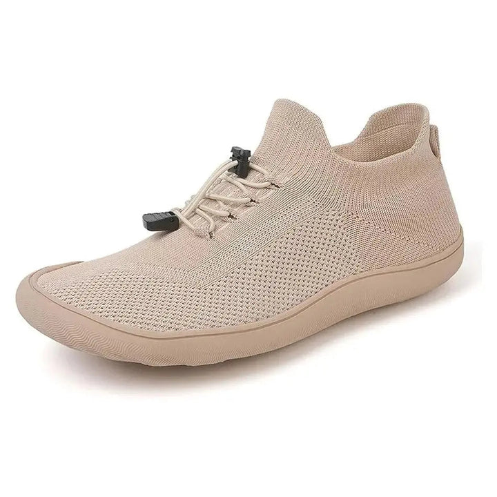 Active Knit Upper Barefoot Shoes with Toggle Lace-Up