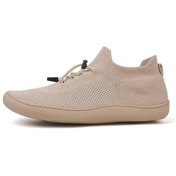Active Knit Upper Barefoot Shoes with Toggle Lace-Up