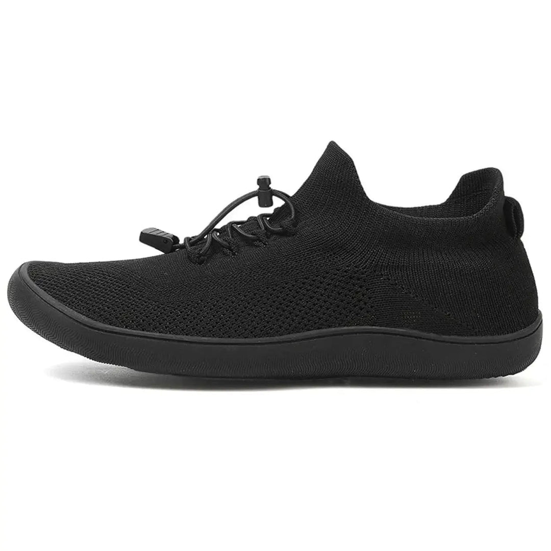 Active Knit Upper Barefoot Shoes with Toggle Lace-Up