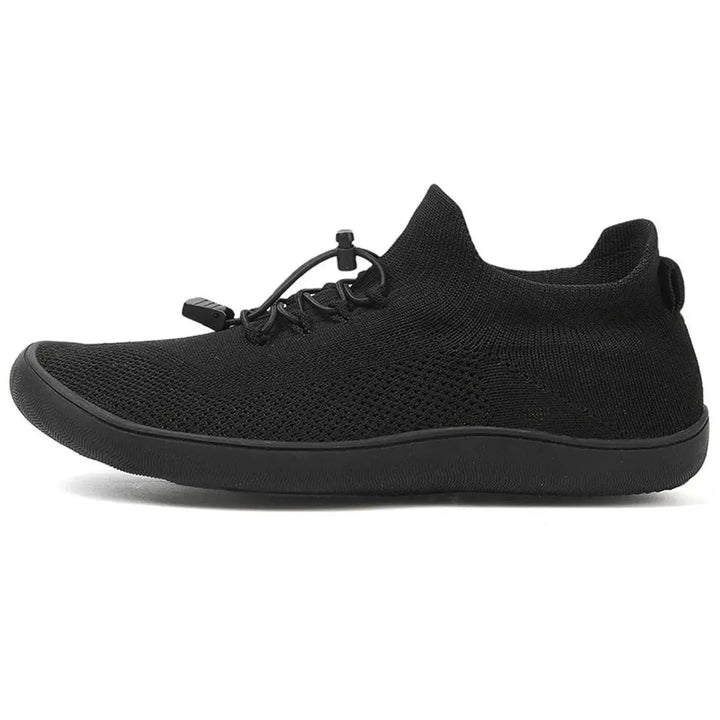 Active Knit Upper Barefoot Shoes with Toggle Lace-Up
