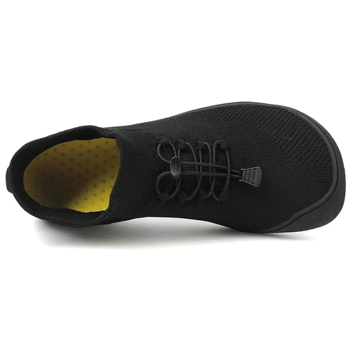 Active Knit Upper Barefoot Shoes with Toggle Lace-Up