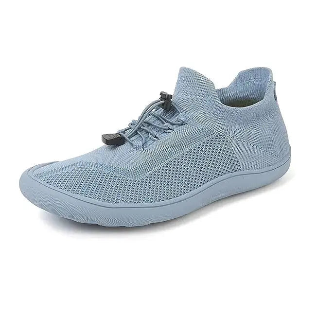 Active Knit Upper Barefoot Shoes with Toggle Lace-Up