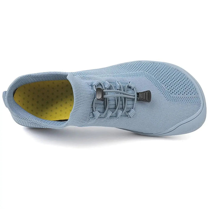 Active Knit Upper Barefoot Shoes with Toggle Lace-Up