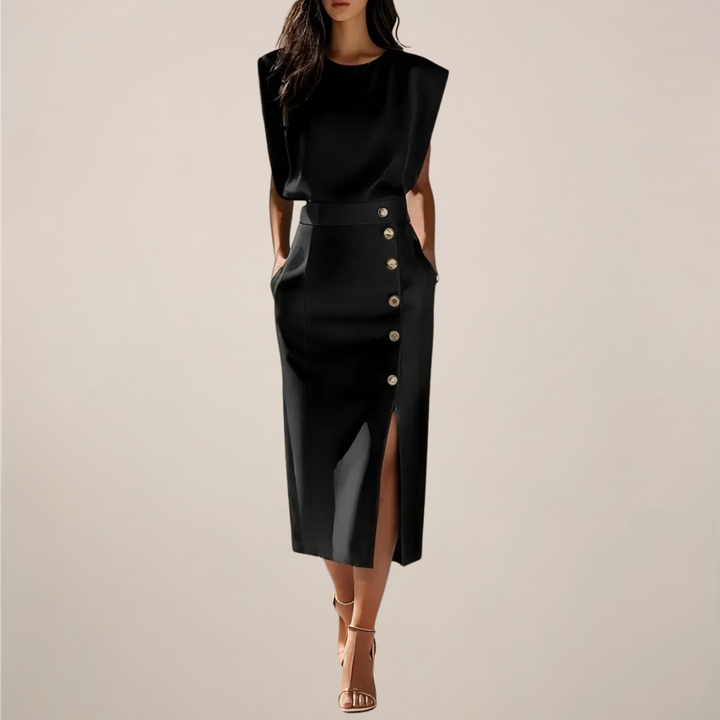 Women's Elegant Midi Dress