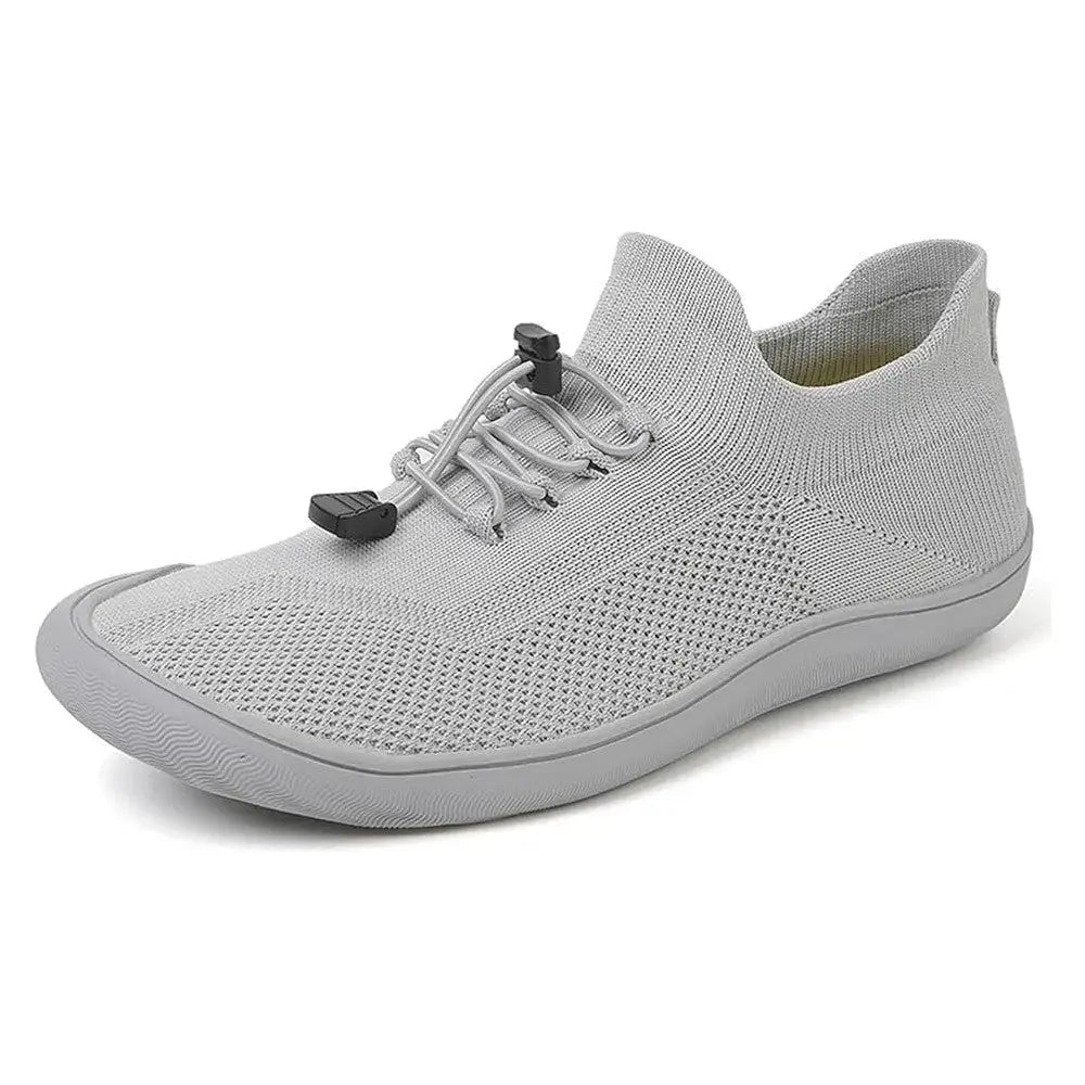 Active Knit Upper Barefoot Shoes with Toggle Lace-Up
