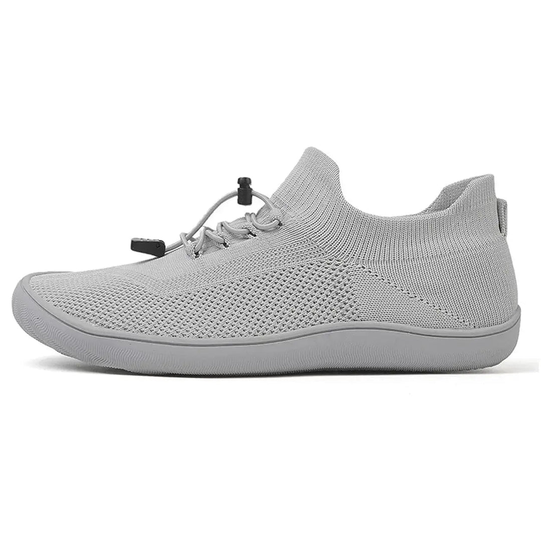 Active Knit Upper Barefoot Shoes with Toggle Lace-Up
