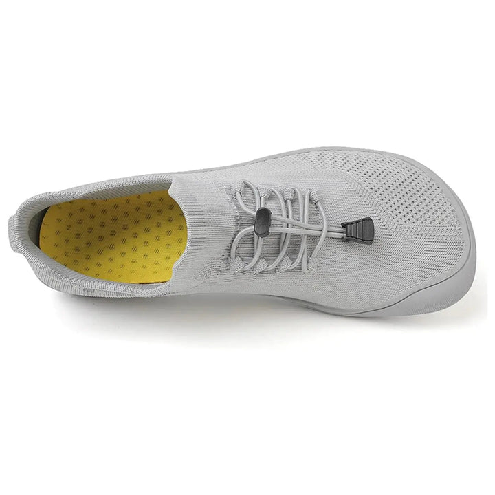 Active Knit Upper Barefoot Shoes with Toggle Lace-Up