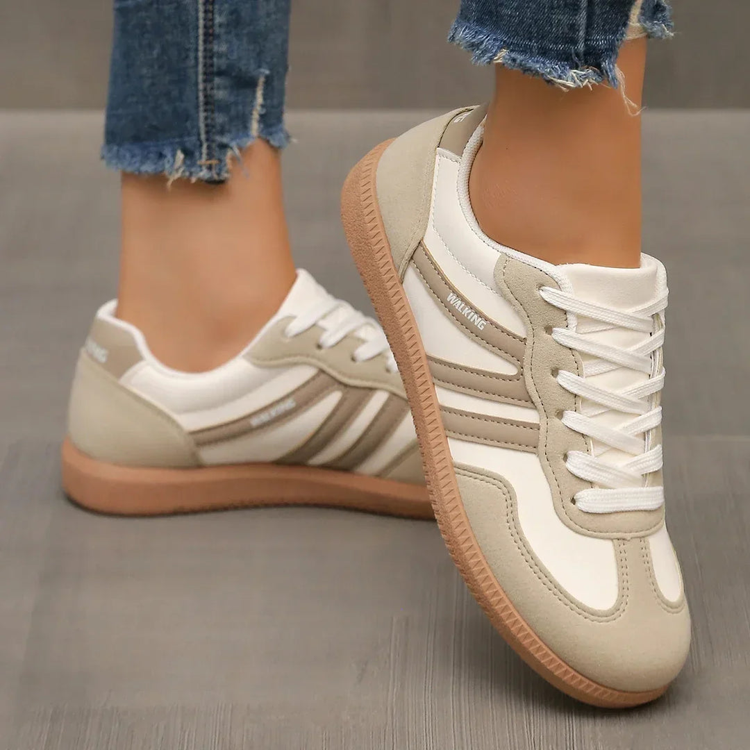 Stacey | Women’s Casual Womens Trainers with Gum Sole