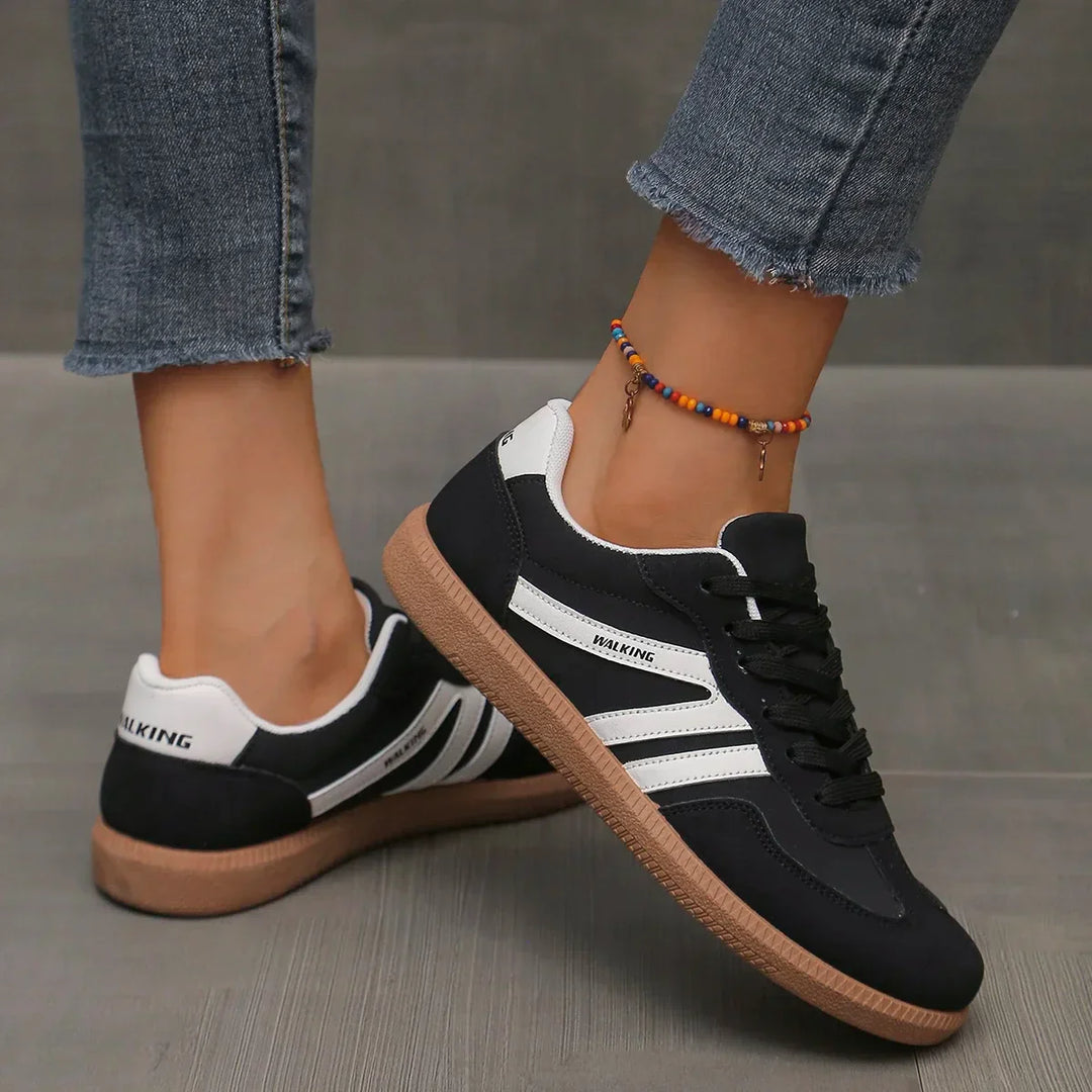 Stacey | Women’s Casual Womens Trainers with Gum Sole