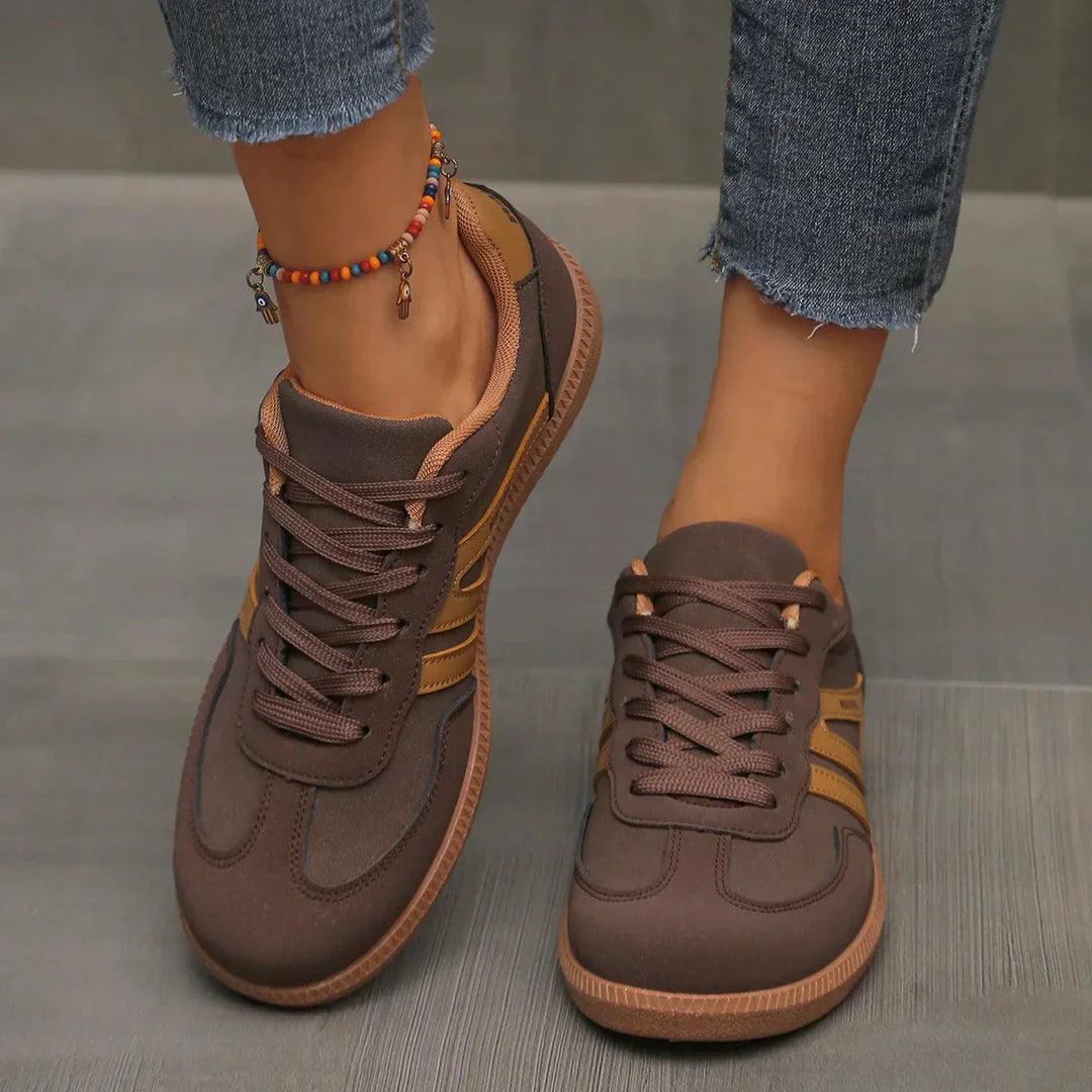 Stacey | Women’s Casual Womens Trainers with Gum Sole