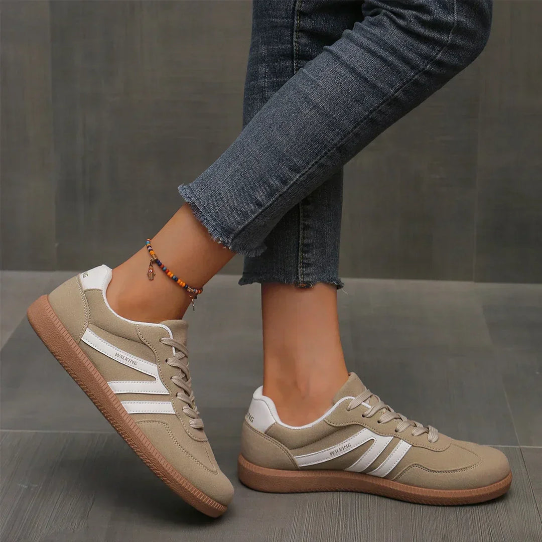 Stacey | Women’s Casual Womens Trainers with Gum Sole