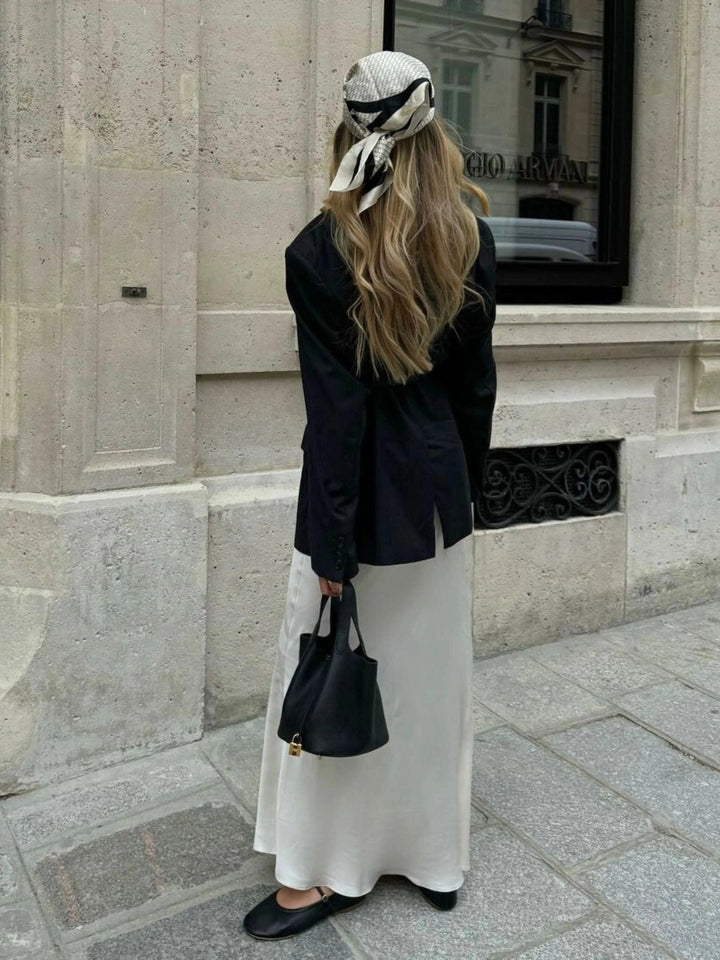Luxe Leather Bucket Bag
