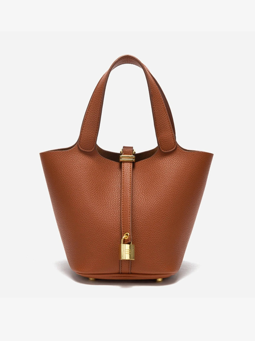 Luxe Leather Bucket Bag