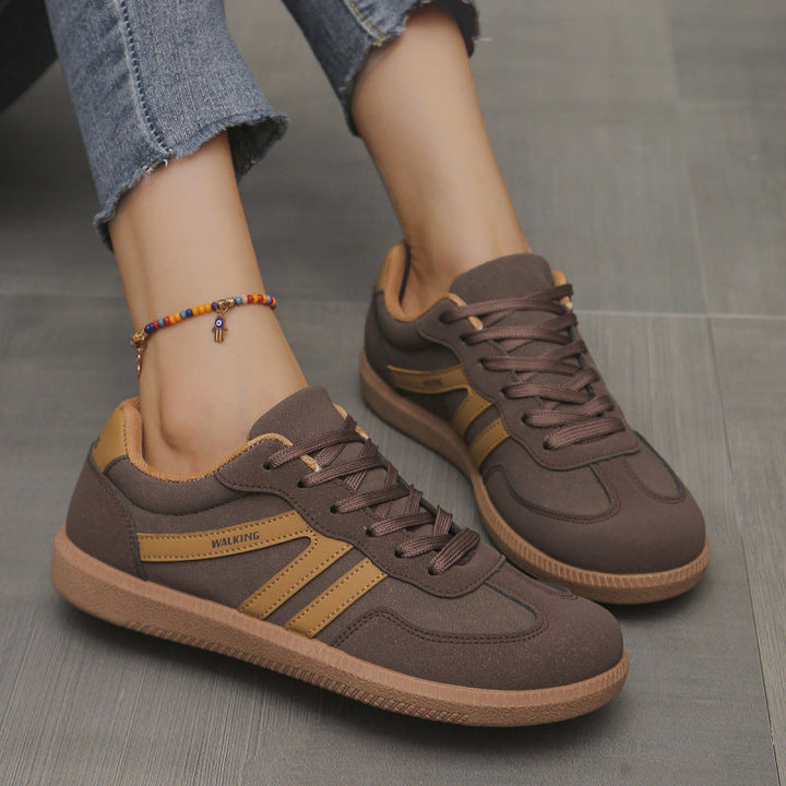 Stacey | Women’s Casual Womens Trainers with Gum Sole