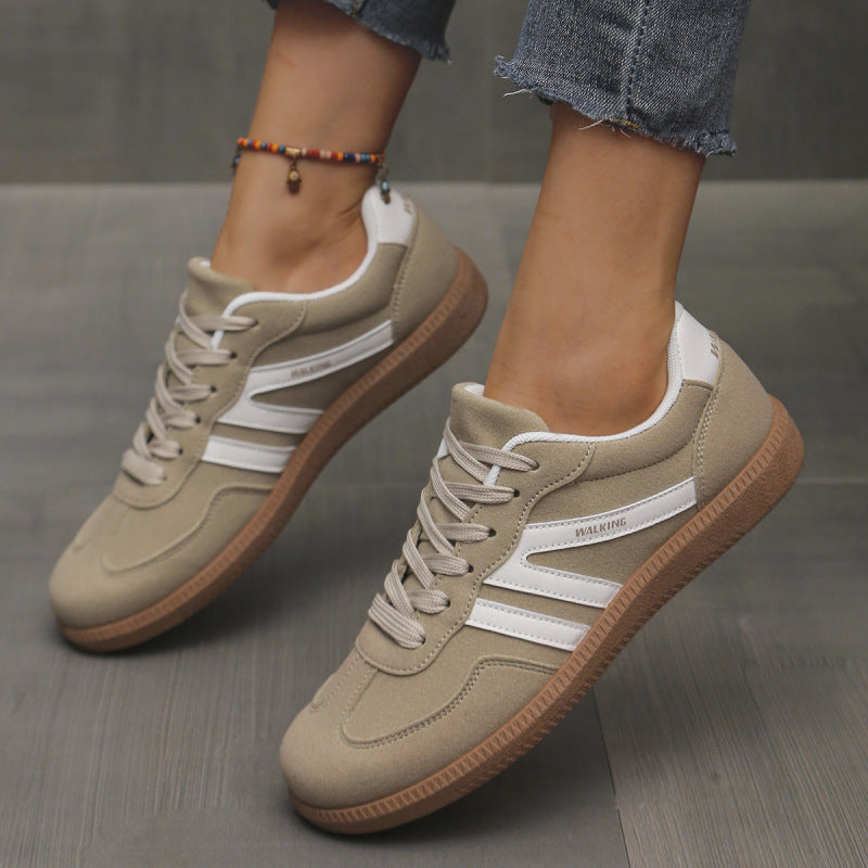 Stacey | Women’s Casual Womens Trainers with Gum Sole
