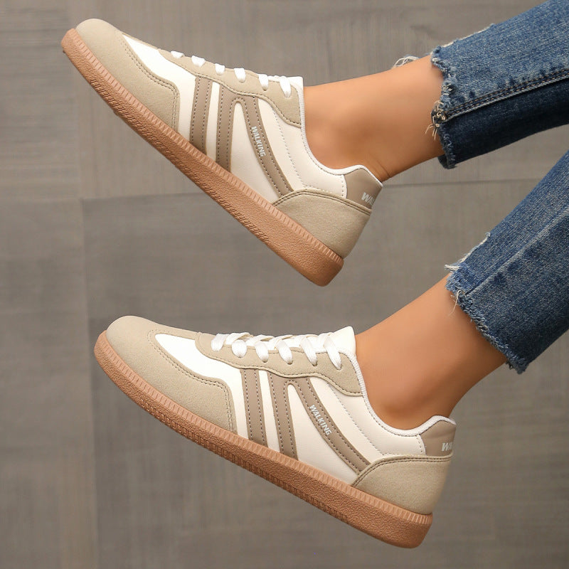Stacey | Women’s Casual Womens Trainers with Gum Sole