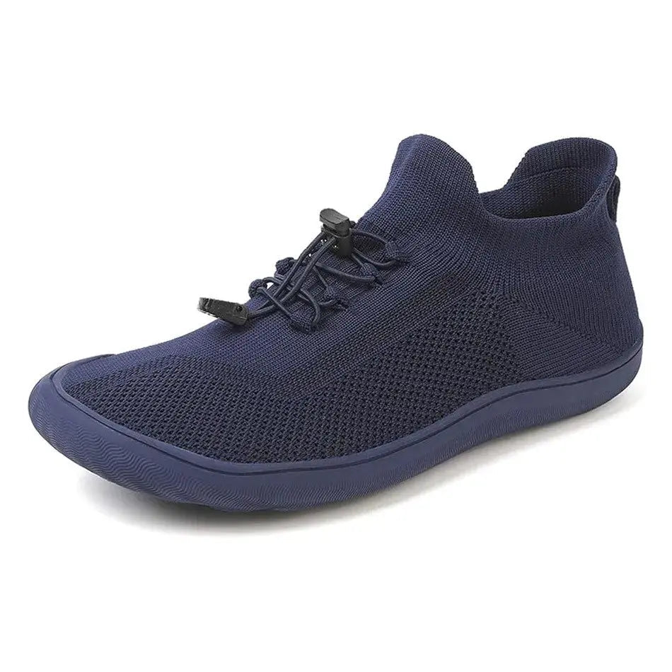 Active Knit Upper Barefoot Shoes with Toggle Lace-Up