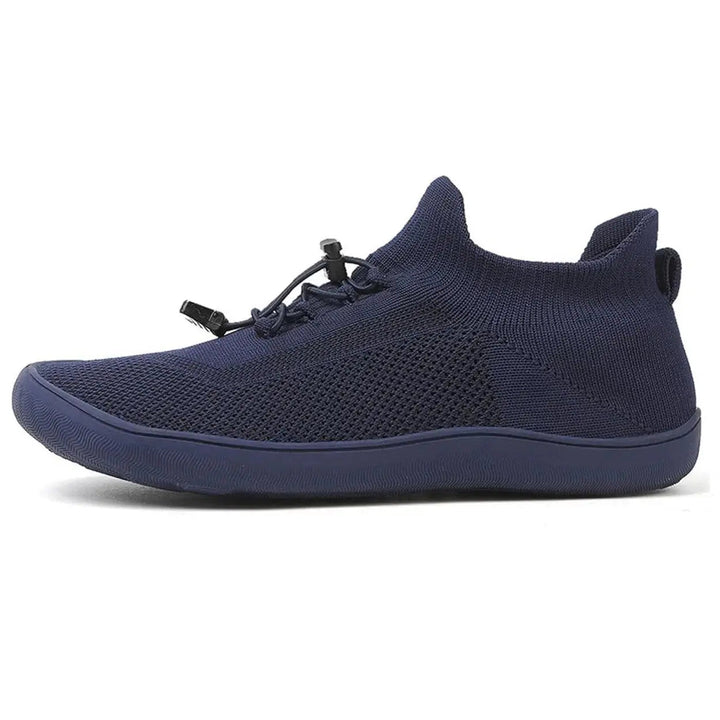 Active Knit Upper Barefoot Shoes with Toggle Lace-Up