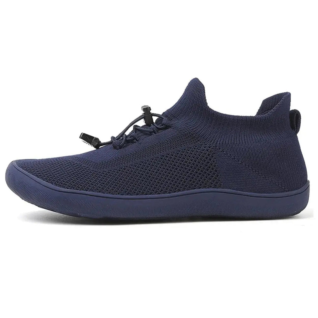 Active Knit Upper Barefoot Shoes with Toggle Lace-Up
