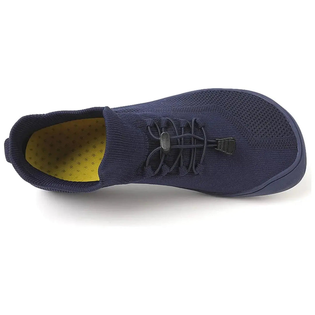Active Knit Upper Barefoot Shoes with Toggle Lace-Up