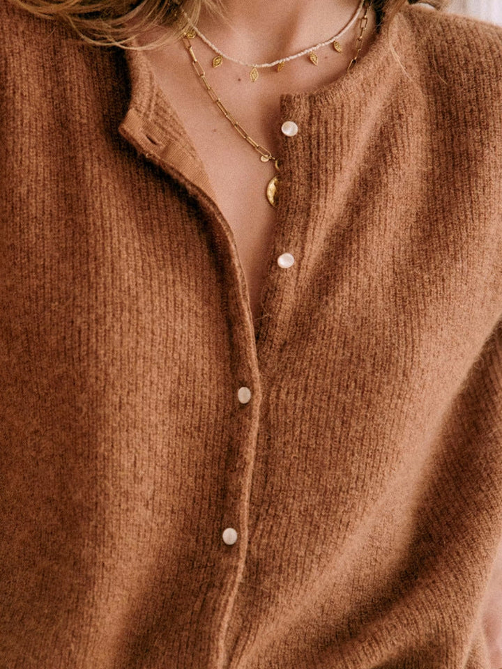 Phoebe | Women’s Relaxed Soft Cardigan with Button Front