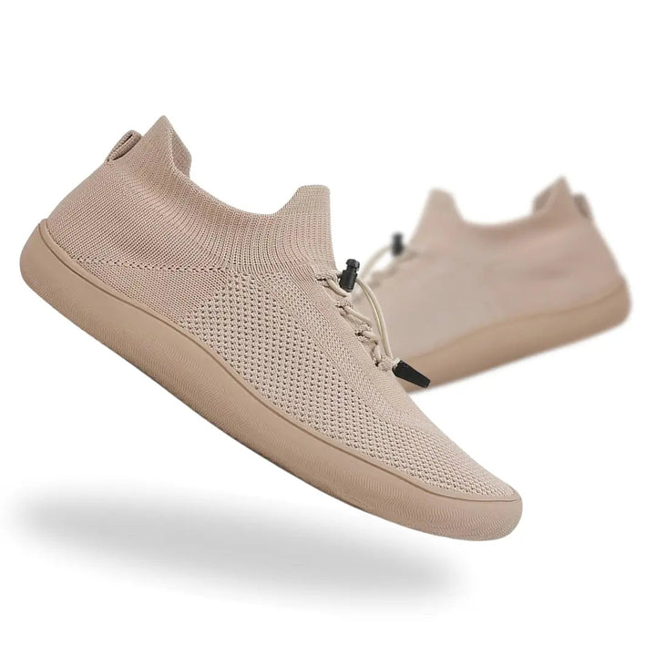 Active Knit Upper Barefoot Shoes with Toggle Lace-Up