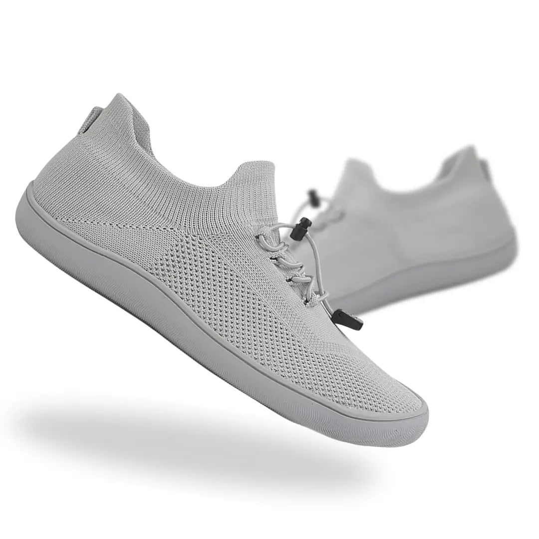 Active Knit Upper Barefoot Shoes with Toggle Lace-Up