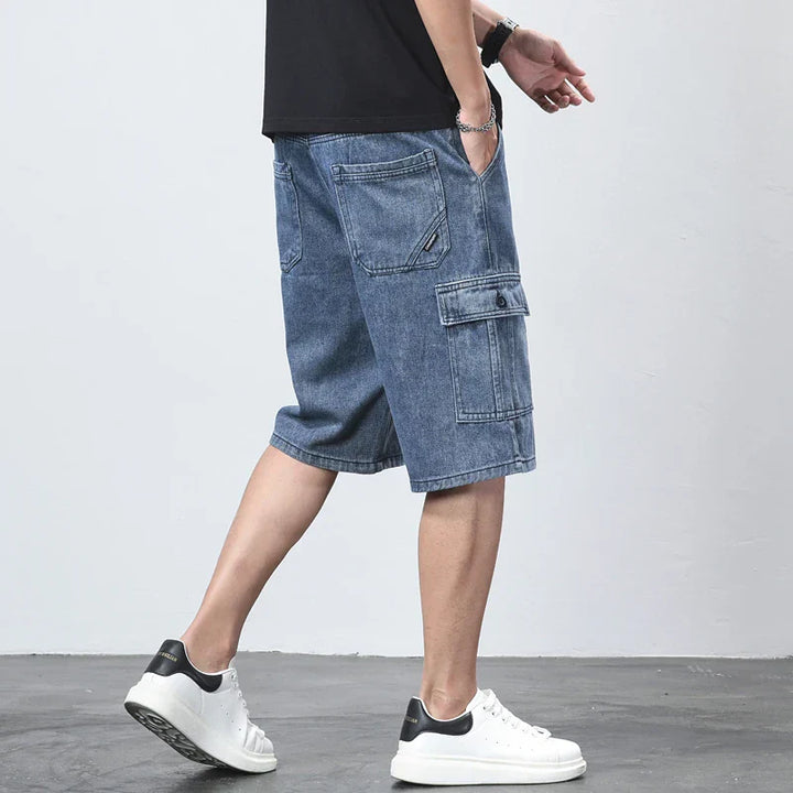 James | Men’s Casual Spring Cargo Shorts with Flap Pocket