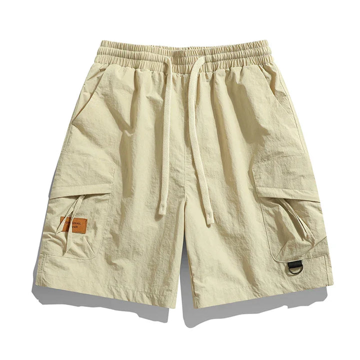 Charlie | Men’s Casual Summer Cargo Shorts with Elastic Waist
