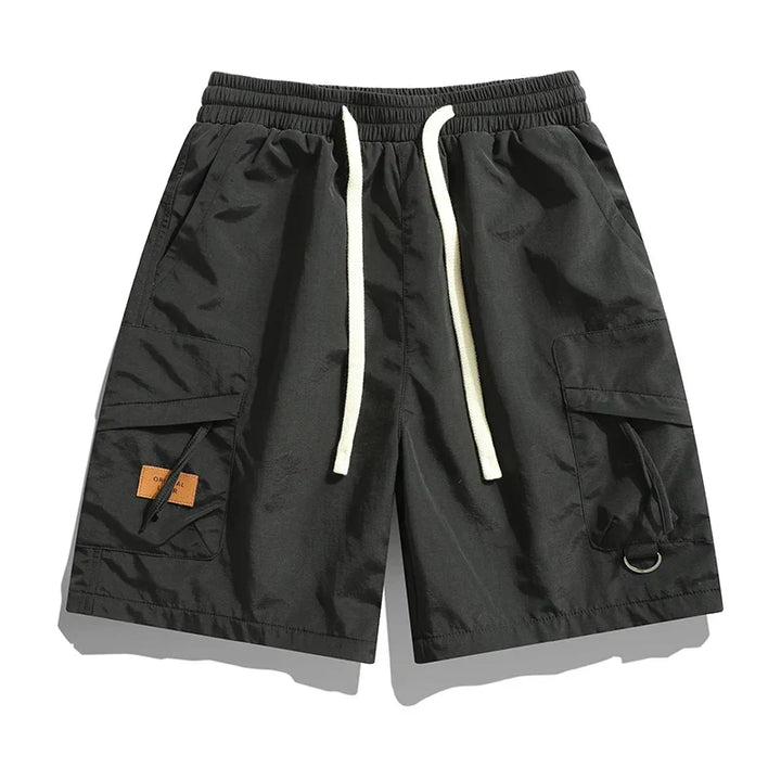 Charlie | Men’s Casual Summer Cargo Shorts with Elastic Waist