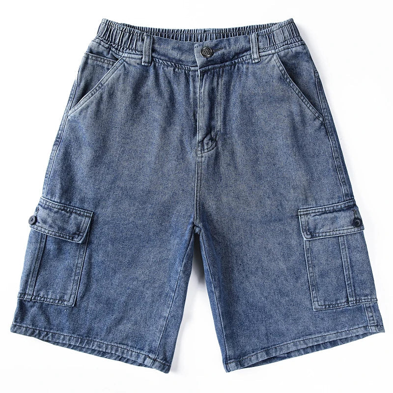 James | Men’s Casual Spring Cargo Shorts with Flap Pocket