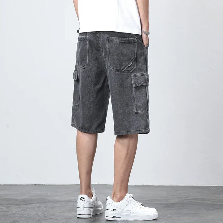James | Men’s Casual Spring Cargo Shorts with Flap Pocket