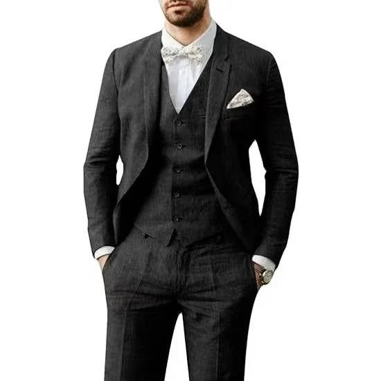 Jasper | Men’s Casual Spring 3-Piece Suit with Waistcoat